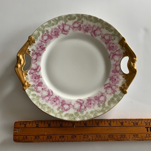 Bernardaud Limoges Porcelain Gold Rimmed 11” plate - Picture 1 of 5